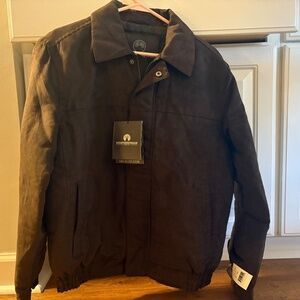 Weatherproof Men’s Microsuede bomber